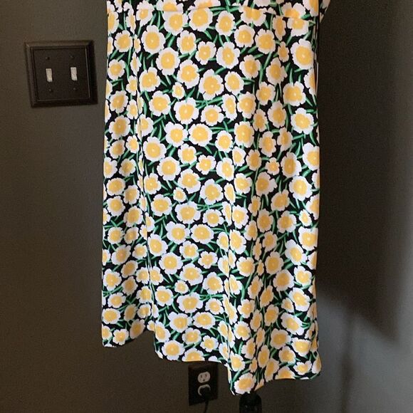 90's Shift Yellow Poppy Mini Dress Sun DVF for Target Diane von Furstenberg NWT - Picture 6 of 16